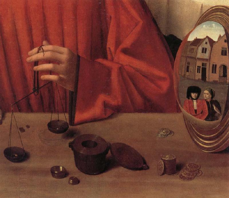 Petrus Christus Details of St.Eligius China oil painting art